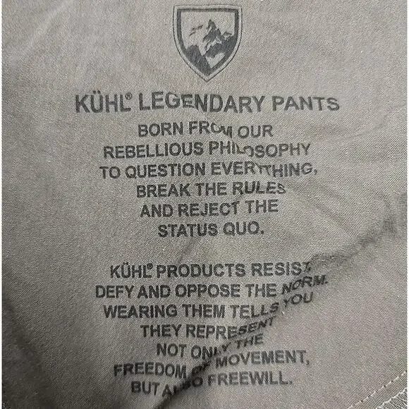 KUHL Splash Roll-Up Cargo Pants Women’s 16 REG Gray Brown Hiking Travel Capri - Picture 6 of 16